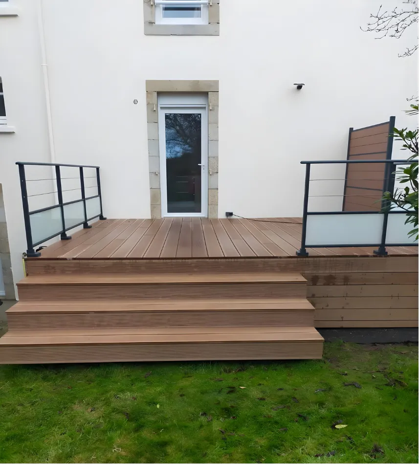 terrasse bois le faouet